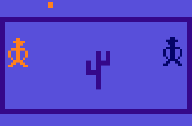 Outlaw screenshot 3 for Atari 2600